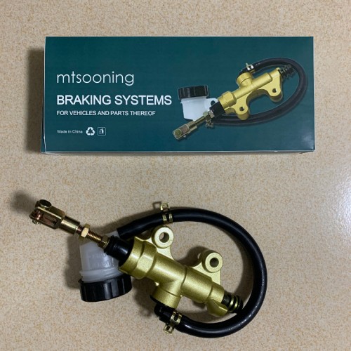 Mtsooning Universal Motorcycle Rear Foot Hydraulic...