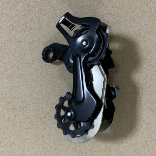 Mtsooning TY300 6/7/8 Speed Rear Mech Derailleur Transmission Eye Rear Dial Bike Governor Black