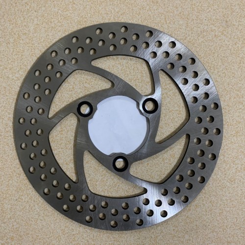 Mtsooning 220mm Brake Disc Motorcycle 3 Hole Stainless steel Front Rear Disc Rotor Disks Scooter Sport bike Dirt bike ATV Pitbike