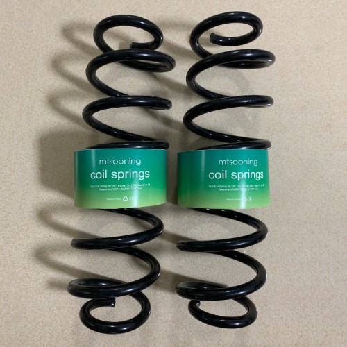 Mtsooning 2pcs Coil Strong Spring fits VW TIGUAN 5N 2.0D Rear 07 to 18 Suspension NAPA 3C0511115AF