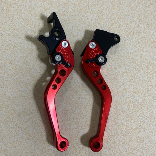 Mtsooning Universal Fit for Motorbike Modification Brake Handle CNC Motorcycle Clutch Drum Brake Lever Handle handle bar control levers