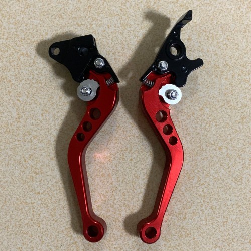 Mtsooning Universal Fit for Motorbike Modification Brake Handle CNC Motorcycle Clutch Drum Brake Lever Handle handle bar control levers